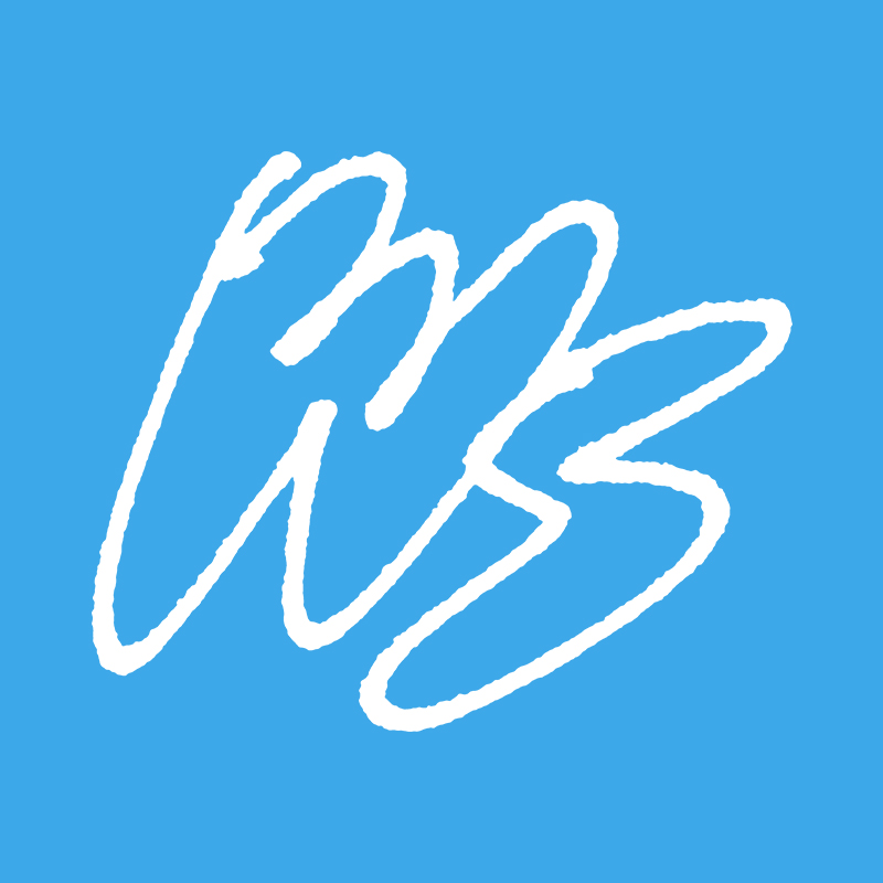 WonderSound Records blue and white Logo